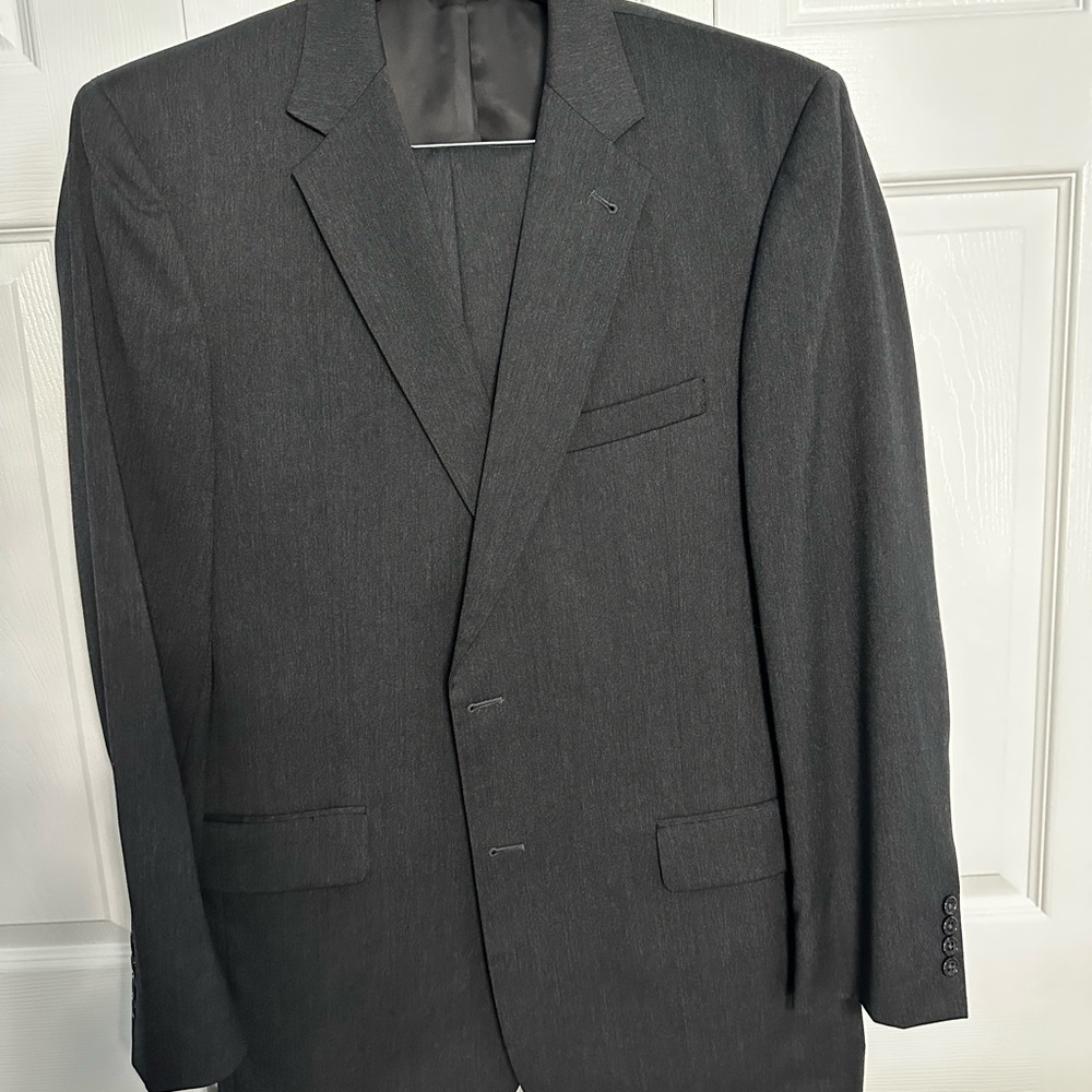 Jos. A. Bank Charcoal Suit, Signature Collection